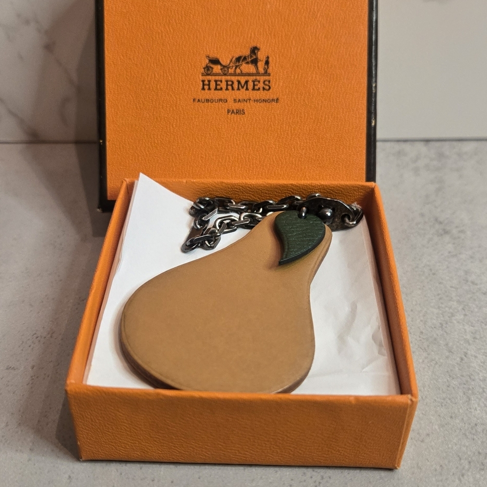 Hermès Pear Charm